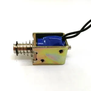 24v 4mm Stroke Mini Open Frame Solenoid DC Electromagnet