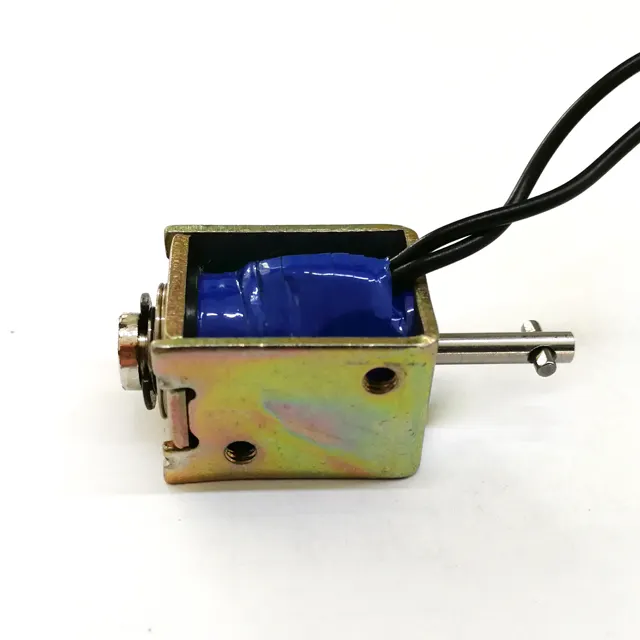 24v 4mm Stroke Mini Open Frame Solenoid DC Electromagnet