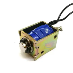 24v 4mm Stroke Mini Open Frame Solenoid DC Electromagnet