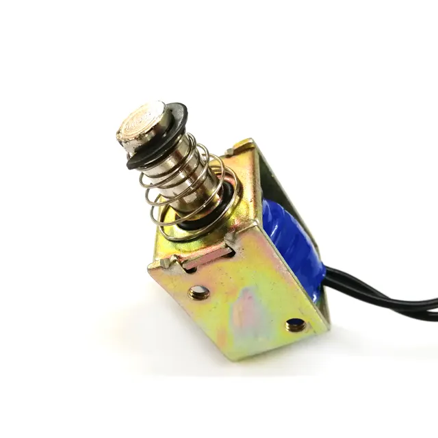 24v Short Stroke 4mm Push Pull Mini Open Frame Solenoids