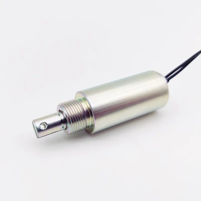 DC Linear Round Tubular Solenoid 24v Electromagnet