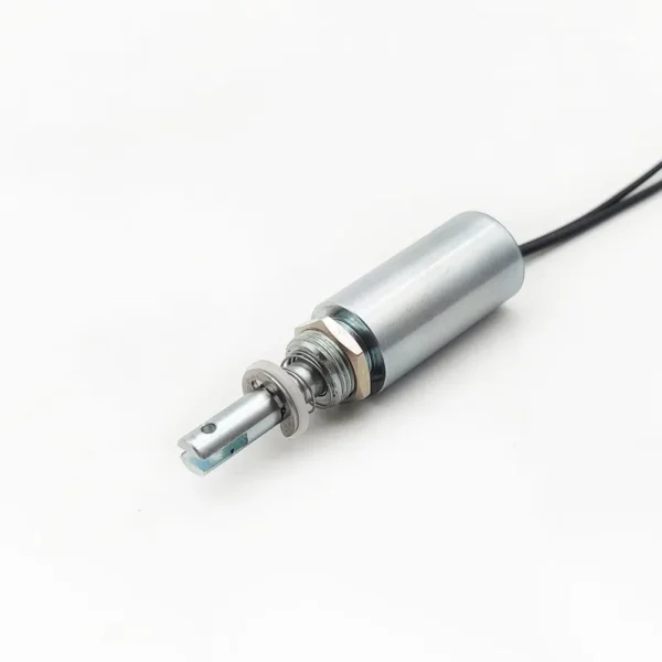 DC Linear Round Tubular Solenoid 24v Electromagnet