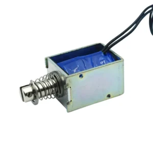 Open Frame Solenoid 24v Push Pull Electromagnet