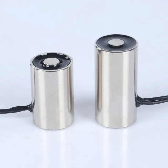 10N 15N Holding Force Dc 12v 24v Sucker Electromagnet Mini Round Holding Electromagnet-2