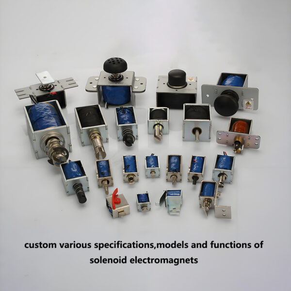 custom all electromagnets solenoid electromagnet price