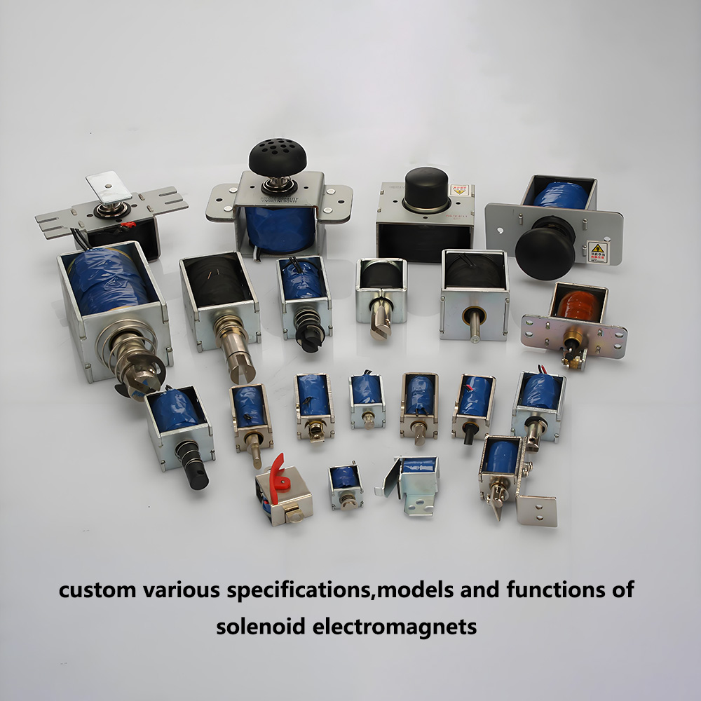 custom all electromagnets solenoid electromagnet price