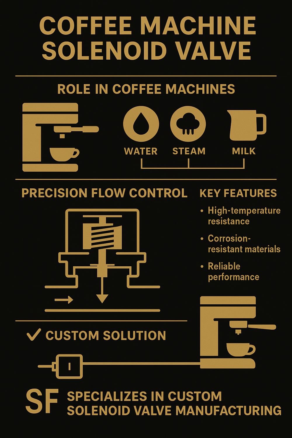 coffee machine solenoid valve