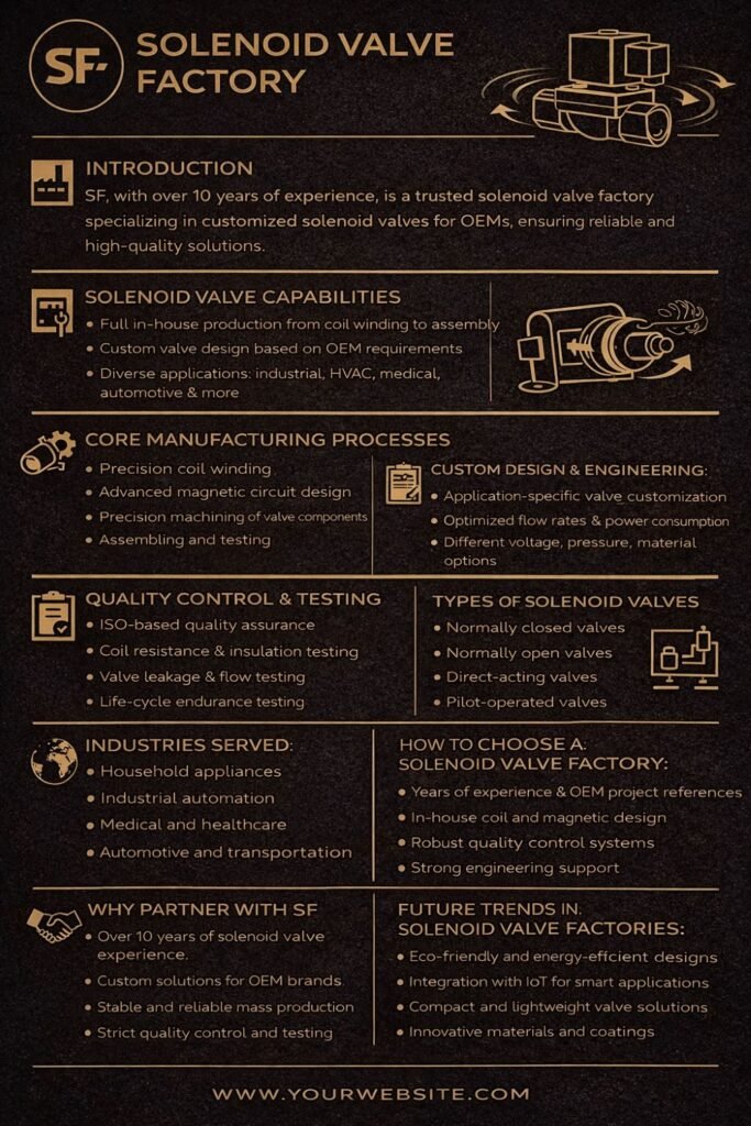 Guia da Fábrica de Válvulas Solenoides: Como escolher uma fábrica de válvulas solenoides confiável para aplicações personalizadas