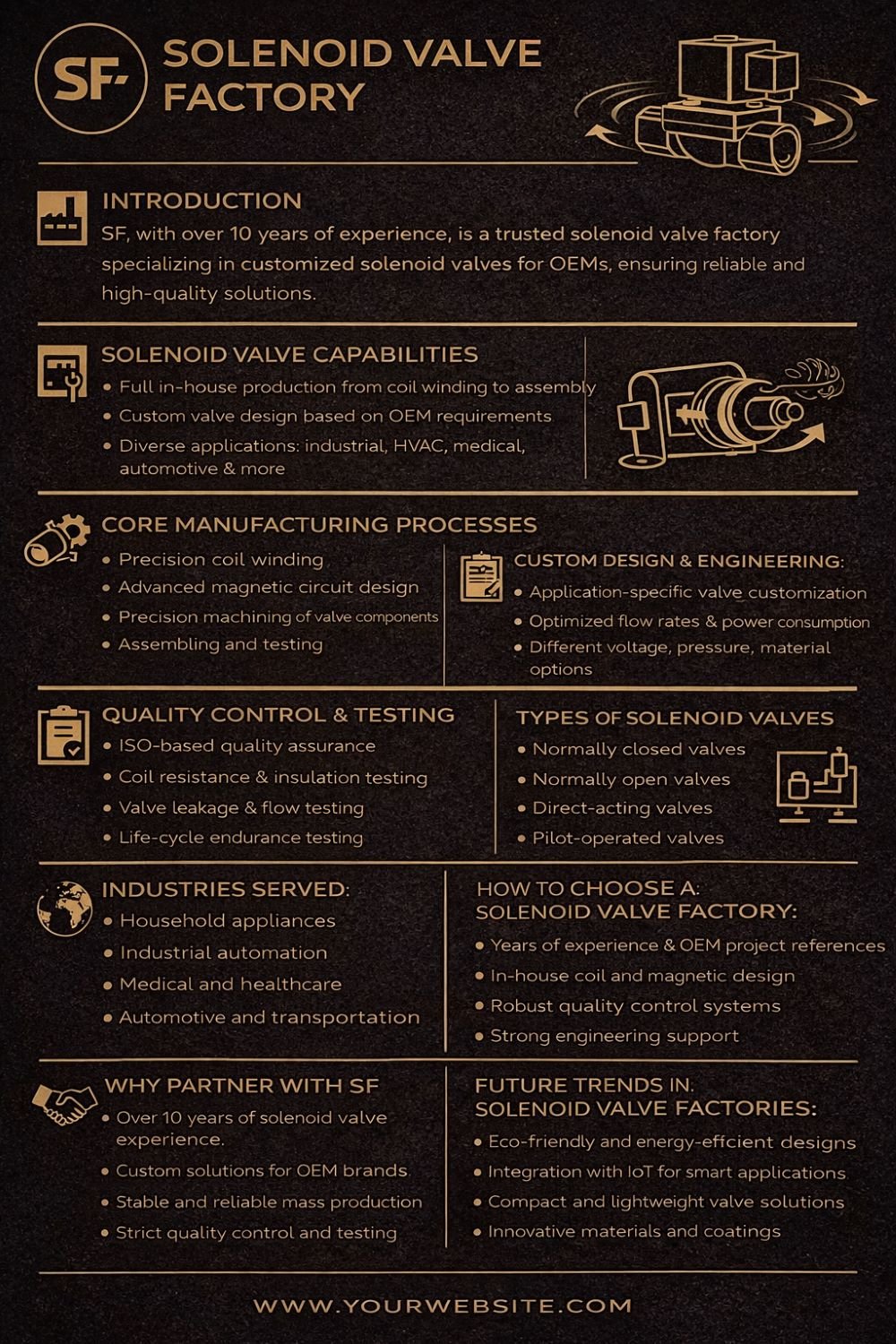 solenoid valve factory